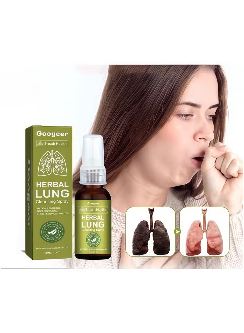 Googeer Herbal care spray to relieve dry throat, cough and shortness of breath oral spray 30ml*3 - Image 3